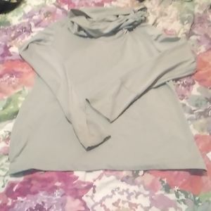 GREY medium.slouch turtle neck long sleeve shirt🛍